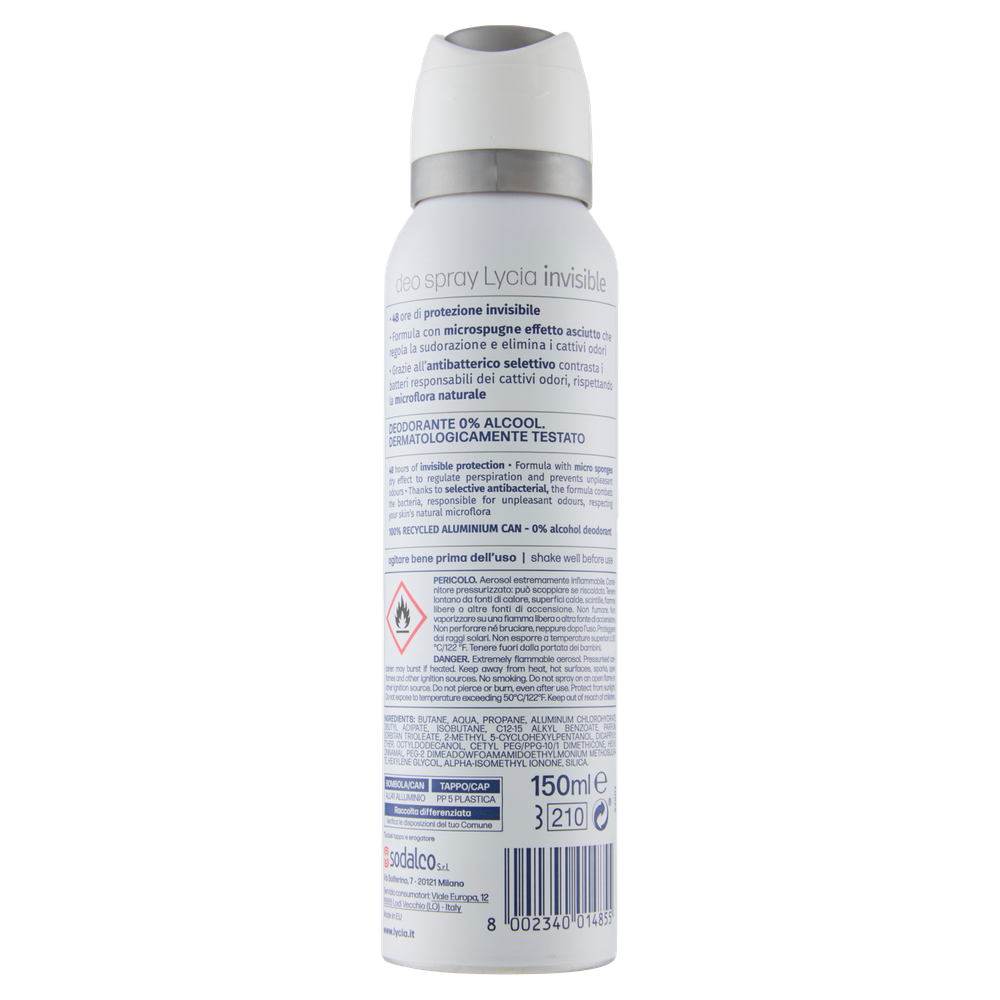 Deodorante Invisible Spray Lycia - Foto 3