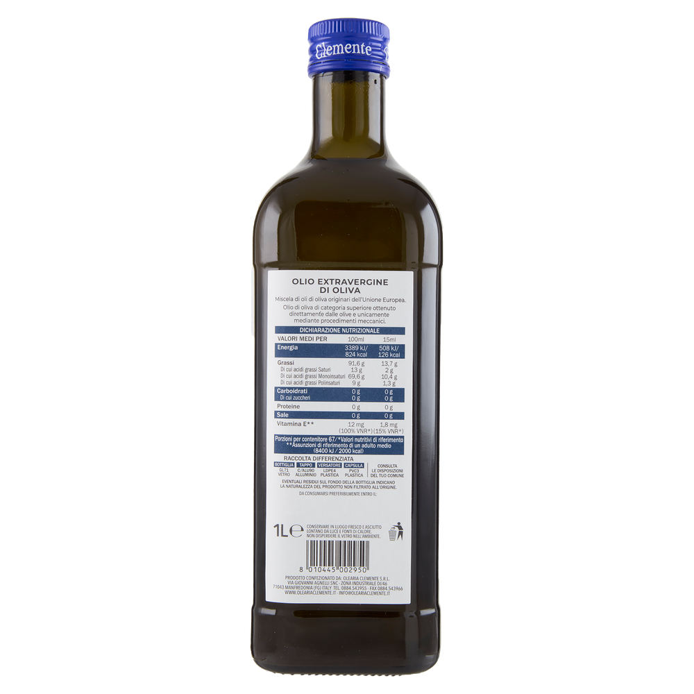Olio Extra Vergine Di Oliva Clemente  Enea