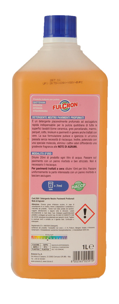 Detergente Profumato Per La Pulizia Dei Pavimenti Fulcron - Foto 2