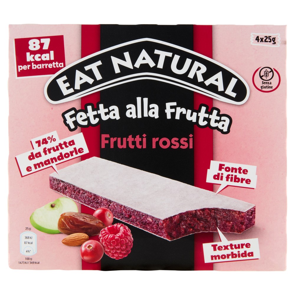Barretta Eat Natural Soft Frutti Rossi 100g Ferrero - Foto 1