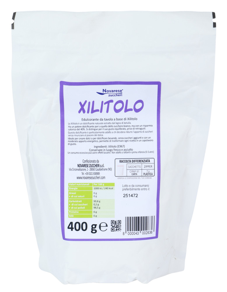 Xilitolo Da Betulla 12 Doypack X 400 G - Foto 3