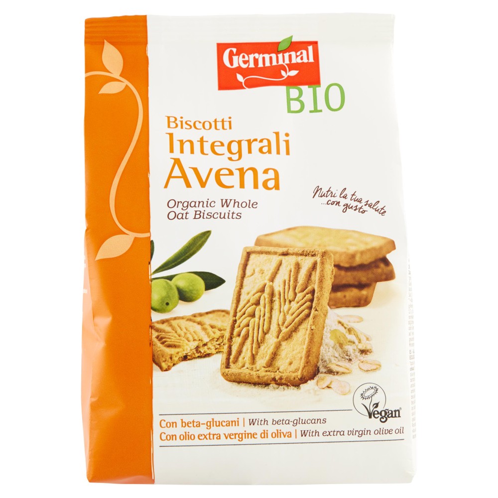 Biscotti Integrali Avena Germinal Bio - Foto 1