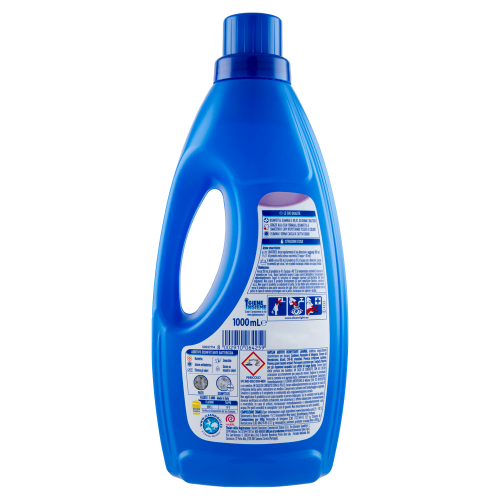 Additivo Disinfettante Lavatrice Liquido Alla Lavanda Napisan