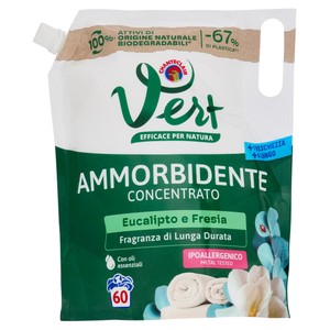 Ecoricarica Ammorbidente Concentrato Chanteclair Vert Eucalipto- Fresia - Foto 1