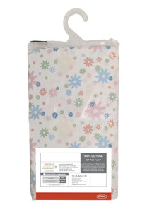 Lenzuolo Angoli Stampa Margherite 2 Piazze Cm180x200 Rosa Casa
