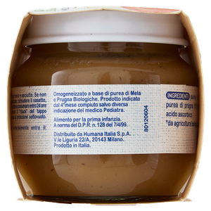 Omogeneizzato Mela E Prugna Bio 2x100g Humana - Foto 2