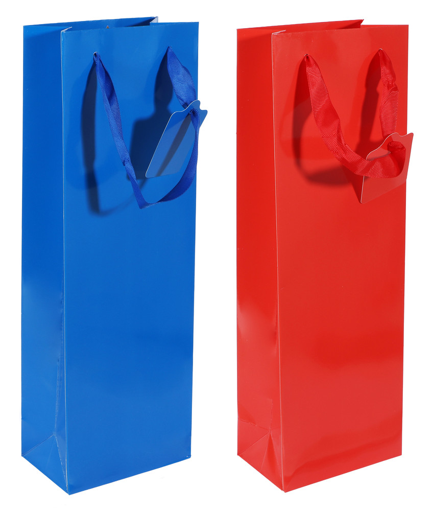 Sacchetto Vino Tinta Unita - Foto 1