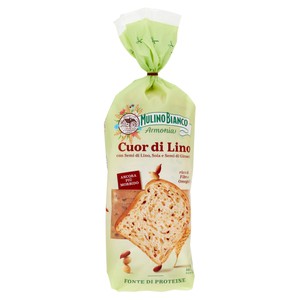 Pane Cuor Di Lino Con Semi Di Lino Mulino Bianco - Foto 1
