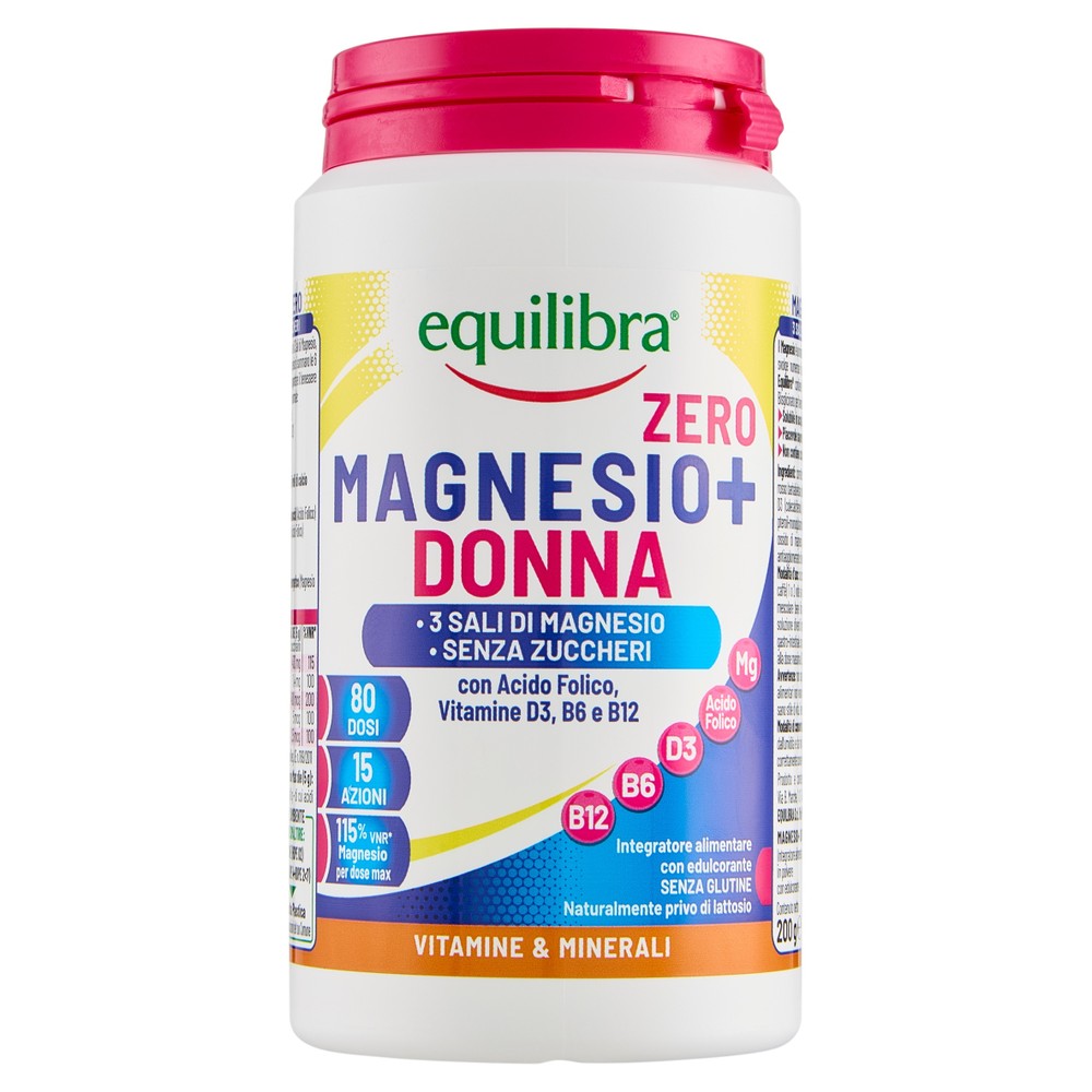Equilibra Magnesio+ Donna Zero 200 G - Foto 1