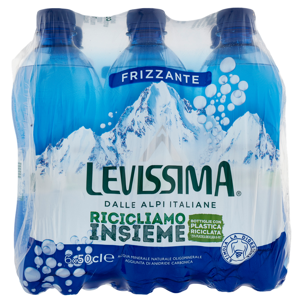 Acqua Frizzante Levissima 6 Da L.0,5 - Foto 3