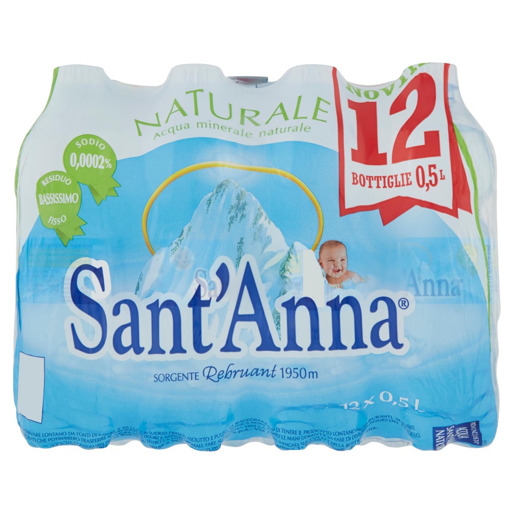 Acqua Naturale Sant'anna 12 Da L.0,5 - Foto 1