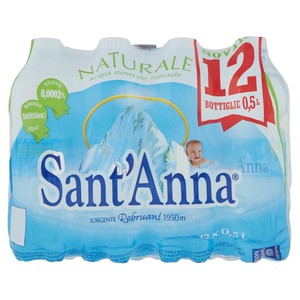 Acqua Naturale Sant'anna 12 Da L.0,5 - Foto 1