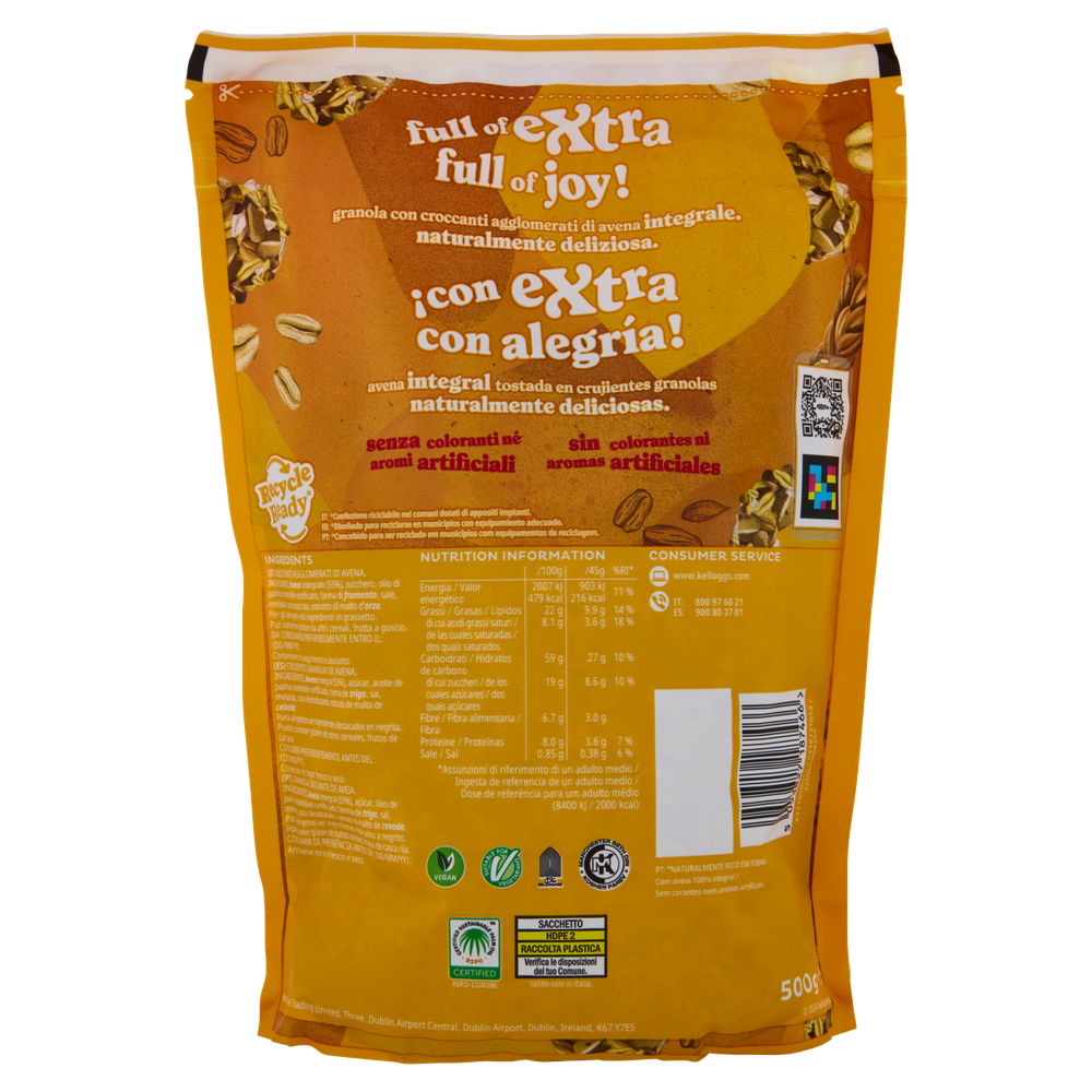 Cereali Granola Extra Original Con Avena Croccante Kellogg's - Foto 3