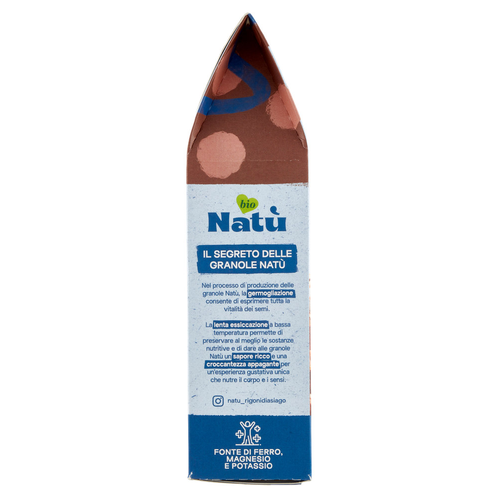 Granola Natù Avena E Cacao Bio Senza Zuccheri Rigoni Di Asiago - Foto 2