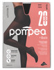 Collant Ideale 20 Tg 1/2 Nero 20 Denari Pompea