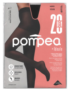 Collant Ideale 20 Tg 1/2 Nero 20 Denari Pompea - Foto 1