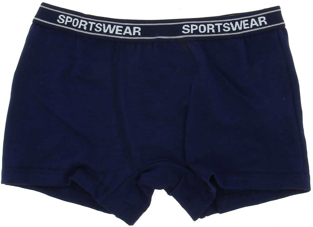 Boxer Bambino 8/9 Blu Con Elastico Parlato Delinea