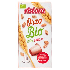 Capsule Orzo Bio Italiano Compatibili Nespresso 10pz Ristora - Foto 1