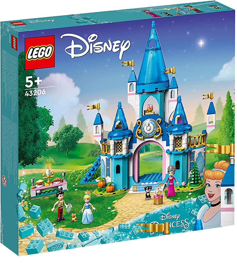 Il Castello Di Cenerentola E Del Principe Azzurro Lego Disney +5 Anni