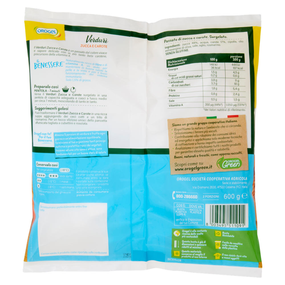 Verdurì Zucca E Carote Orogel - Foto 3