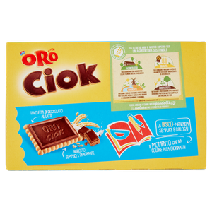 Biscotti Oro Ciok Con Cioccolato Al Latte 10x25g Oro Saiwa - Foto 3