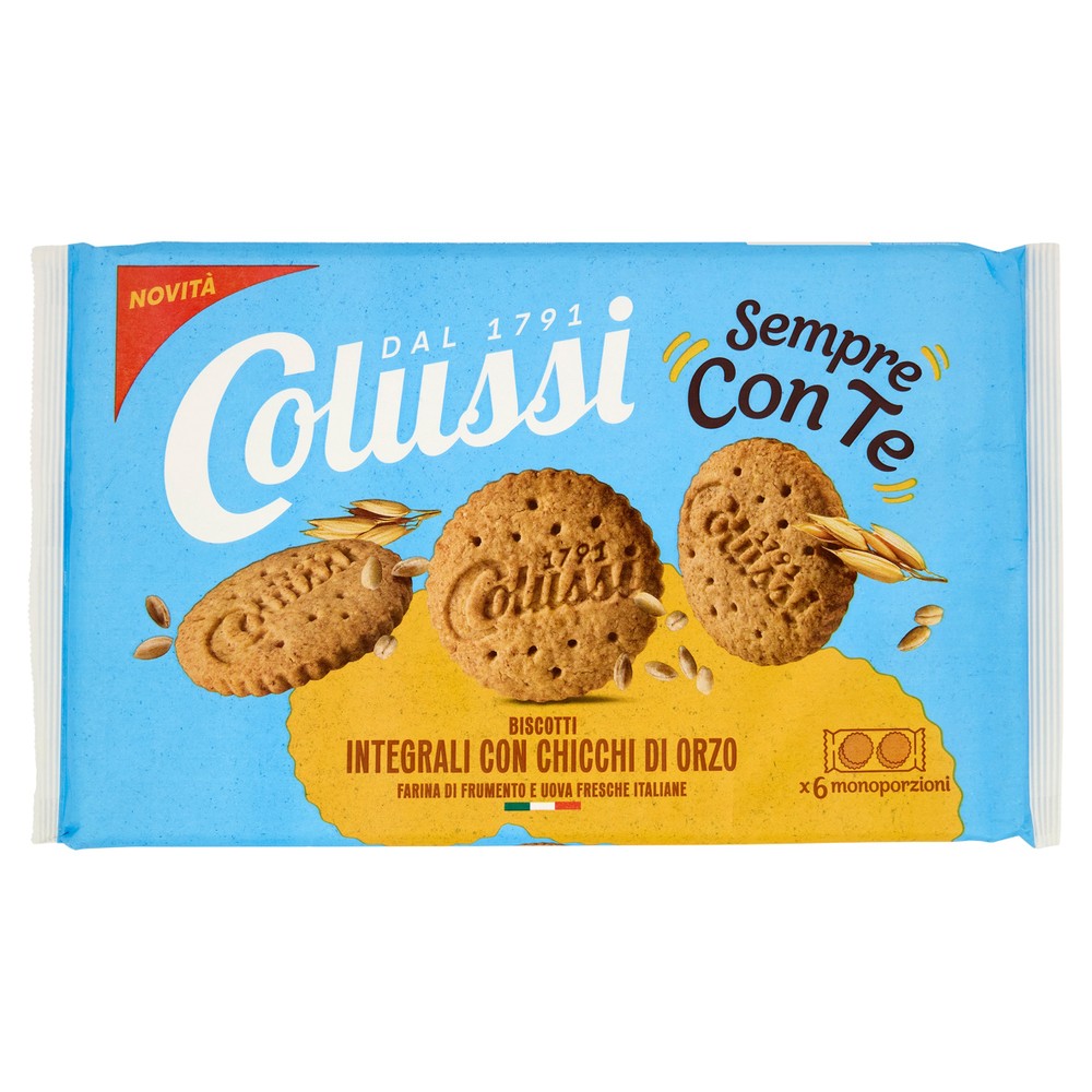 Colussi Sempre Con Te Biscotti Integrali Con Chicchi Di Orzo - Foto 1