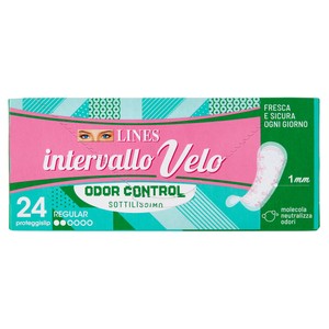 24 Proteggislip Intervallo Velo Odor Control Lines - Foto 1