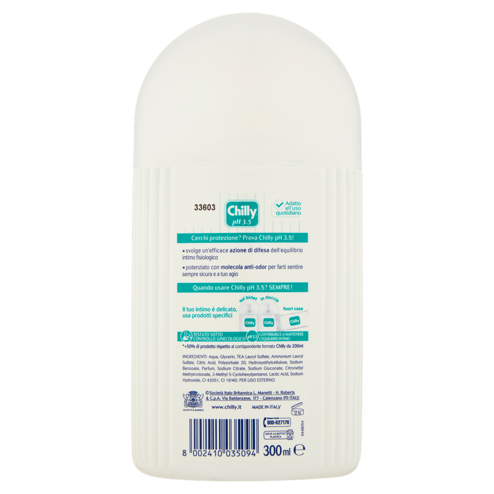 Detergente Intimo Chilly Ph3.5