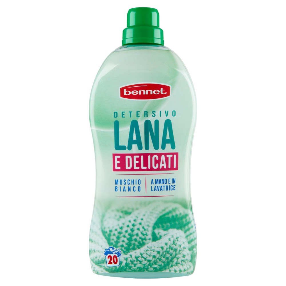 Detersivo Liquido Lana E Delicati A Mano E Lavatrice Muschio Bennet - Foto 1