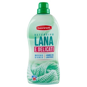 Detersivo Liquido Lana E Delicati A Mano E Lavatrice Muschio Bennet - Foto 1