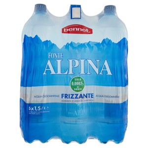 Acqua Frizzante Bennet 6x1,5 L. - Foto 1