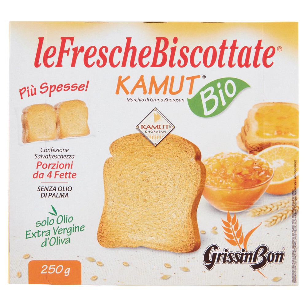 Fette Biscottate Al Grano Khorasan Kamut Bio Grissinbon - Foto 1