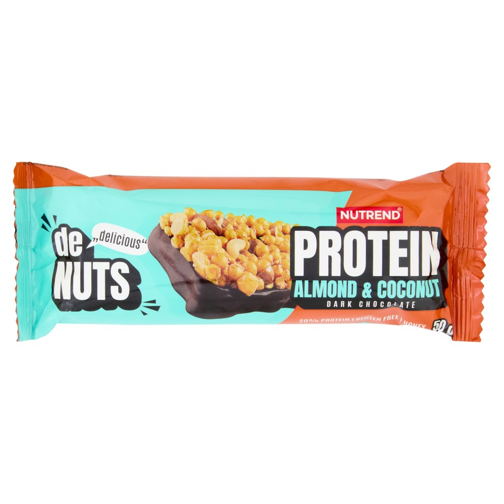 Nutrend Denuts Protein Almond & Coconut Dark Chocolate 50 G - Foto 1