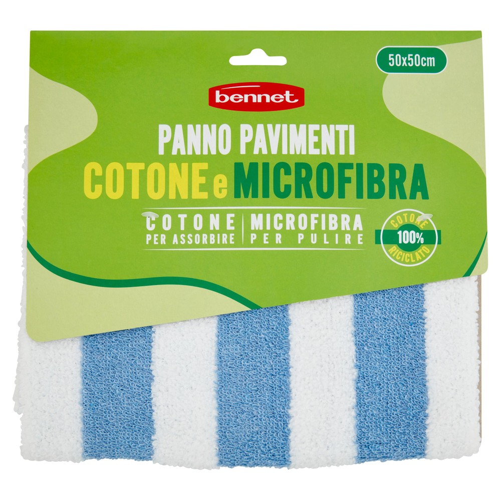 Panno Pavimenti Cotone E Microfibra Bennet - Foto 1