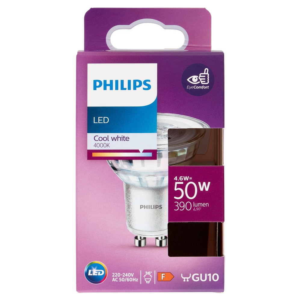 Faretto Led 50w Attacco Gu10 Luce Fredda Philips - Foto 1