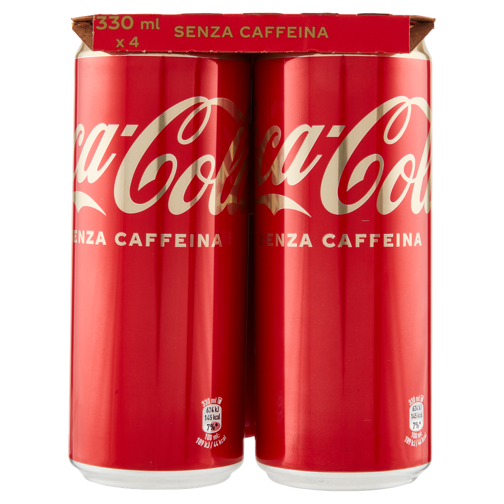 Coca Senza Caffeina Lattina Conf,. Da 4