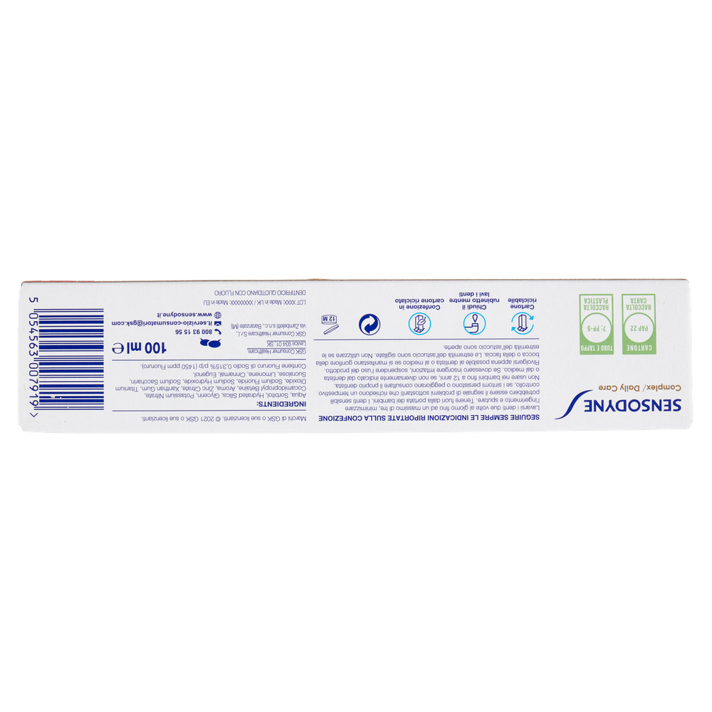 Dentifricio Sensodyne Complex Ml 100
