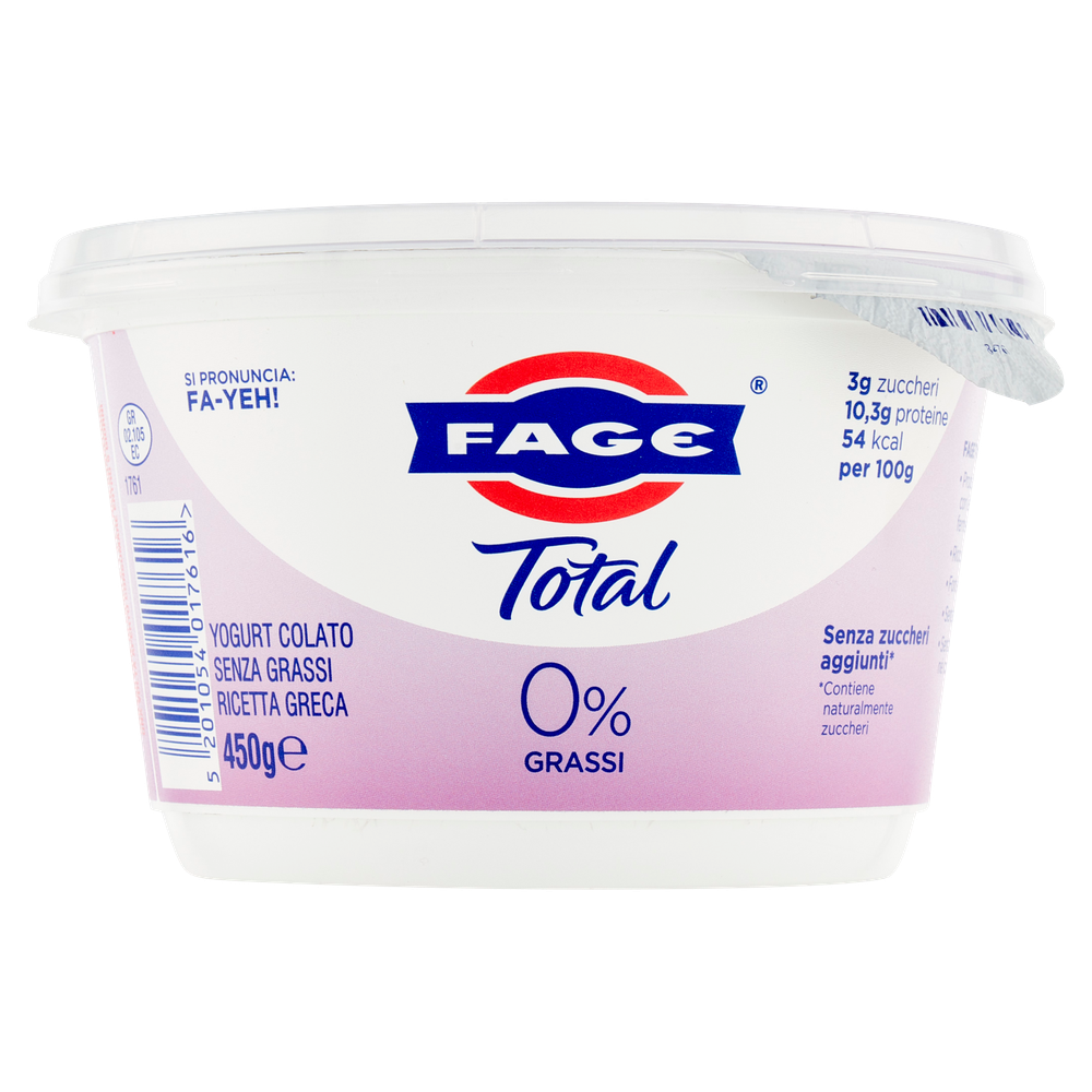 Total 0% Yogurt Bianco Magro Fage