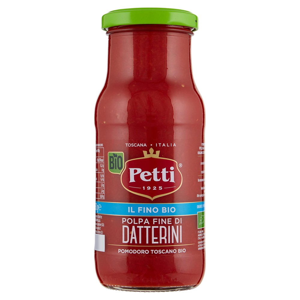 Polpa Di Pomodori Datterini Biologici Il Fino Petti - Foto 1