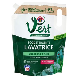 Ecoricarica Lavatrice Chanteclair Vert Eucalipto E Aloe 30 Lavaggi - Foto 1