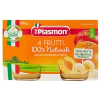Omogeneizzato Ai 4 Frutti Plasmon 2 Da Gr.104