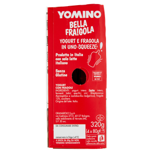 Yogurt E Fragola Squeeze 4x80 G. Yomino - Foto 2