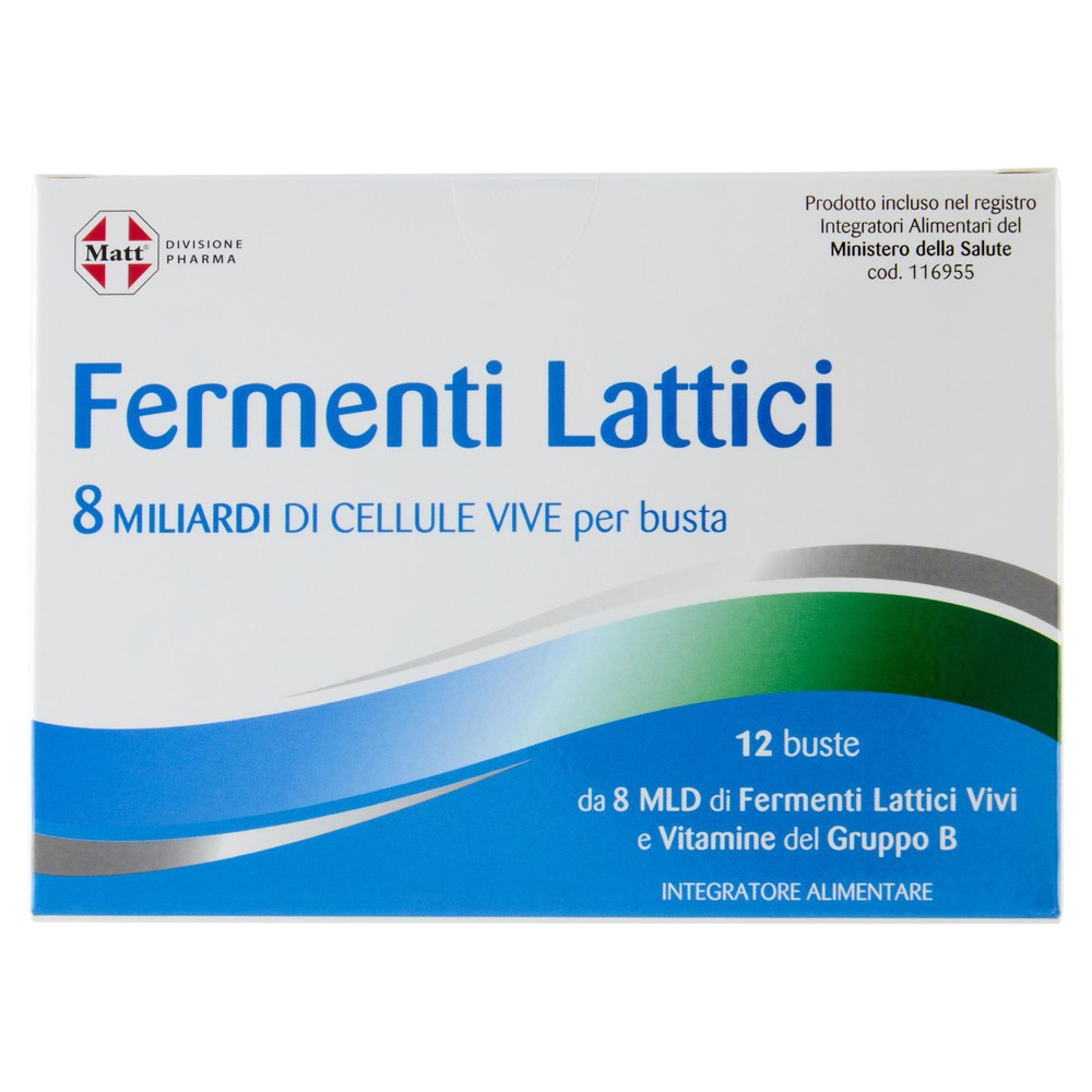 Fermenti Lattici Matt 12 Buste - Foto 1