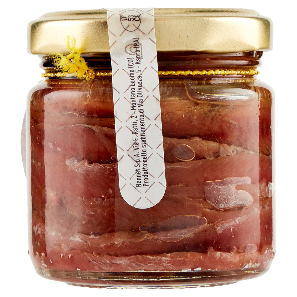 Filetti Di Alici Del Cantabrico In Olio Selezione Gourmet Bennet - Foto 3