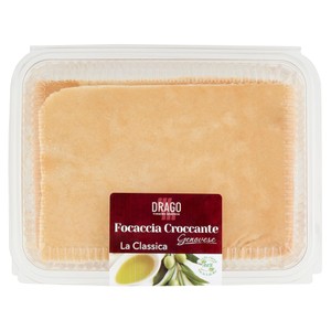 Focaccia Croccante Genovese All'olio Di Oliva - Foto 1