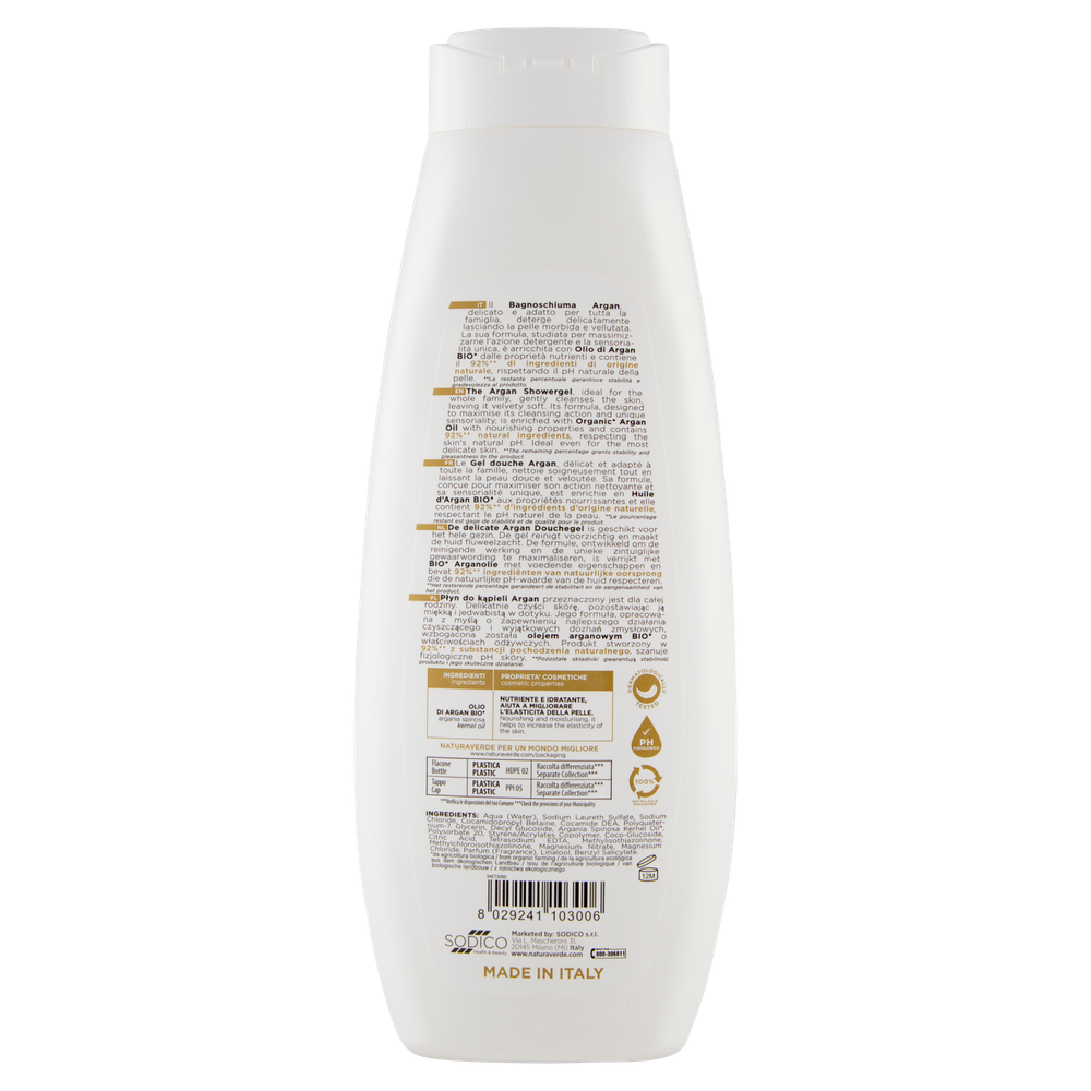 Bagnoschiuma Argan Naturaverde - Foto 3