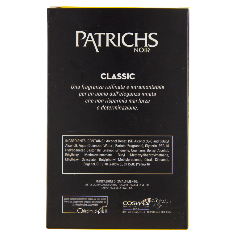 After Shave Patrichs Noire - Foto 3