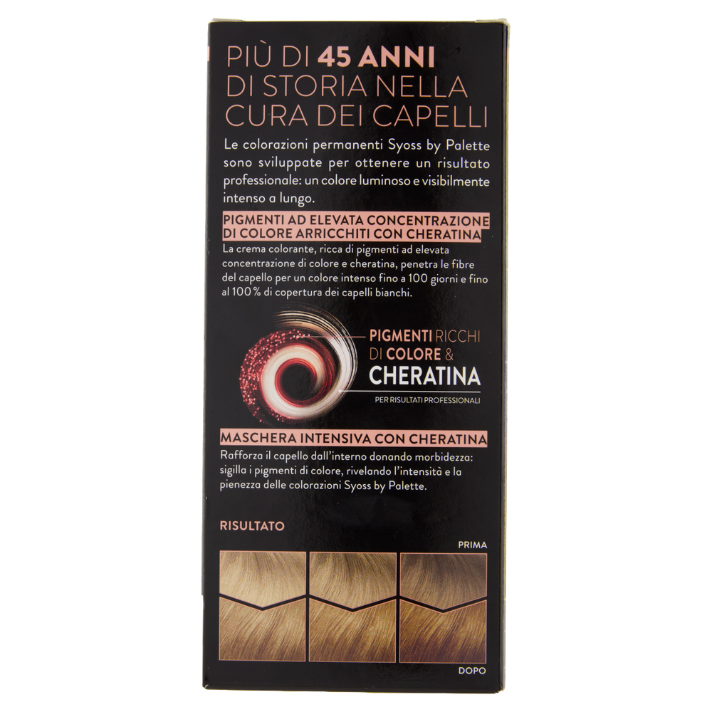 Colorazione Capelli Base 7.6 Biondo Beige Syoss By Palette - Foto 3