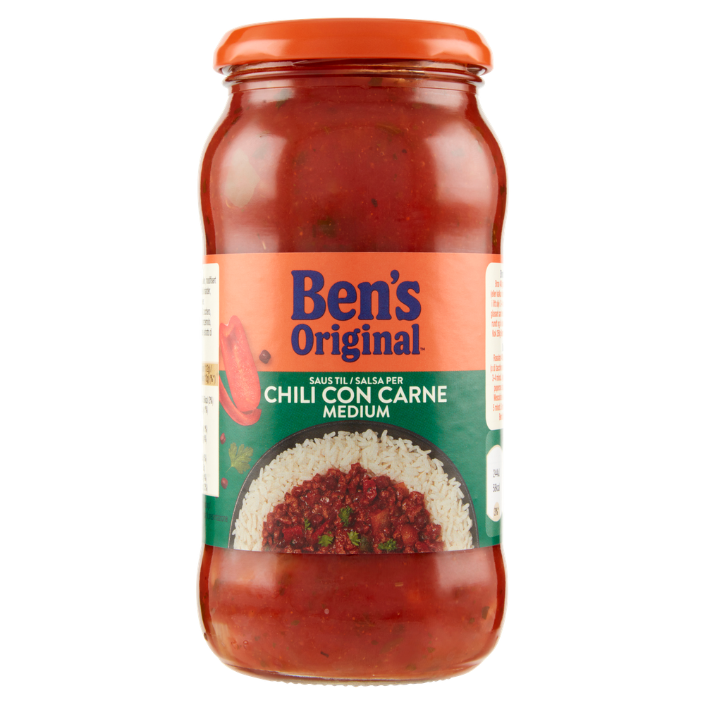 Salsa Piccante Con Fagioli Per Chili Con Carne Medium Ben's Original - Foto 1