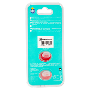 2 Succhietti In Silicone Rosa Neobaby 6m+ - Foto 3